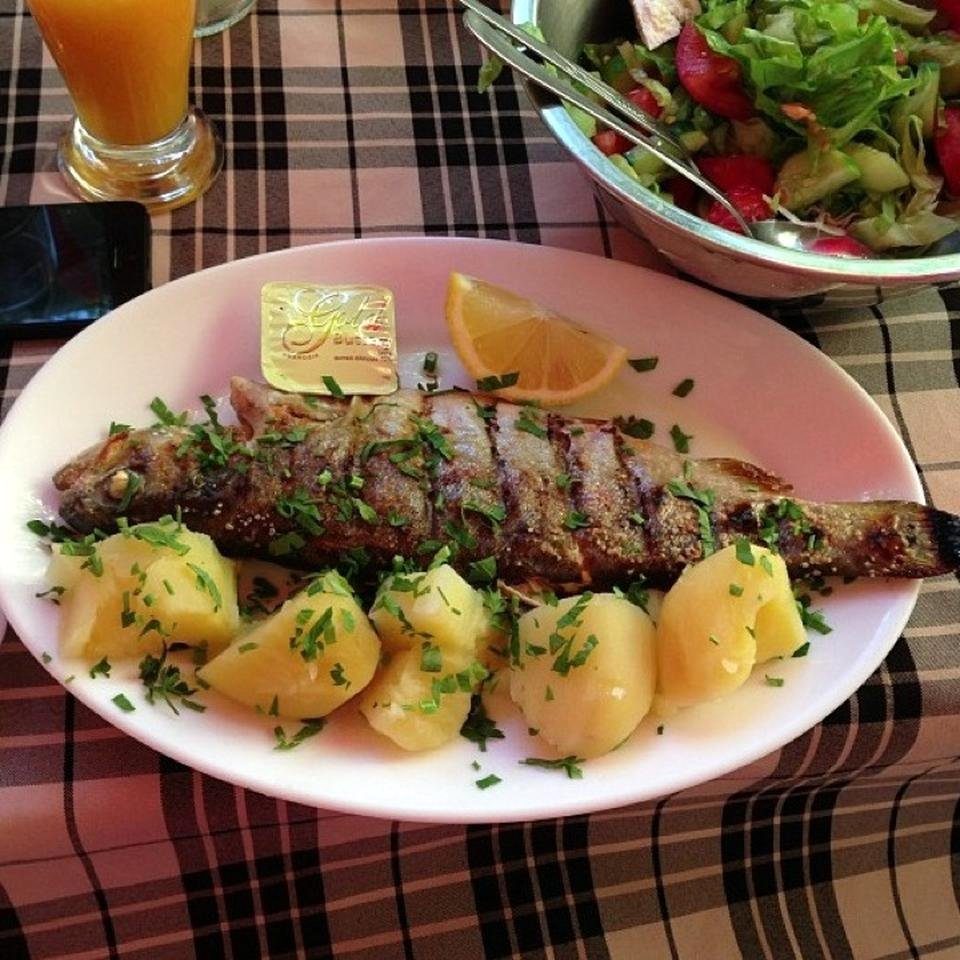 Свежайшая форель