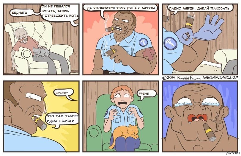 И примешь ты смерть от кота своего!