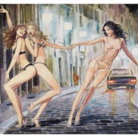 Девичьи вечерние забавы