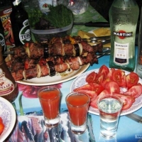 Скромный пятничный столик