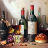 Скромный праздничный столик