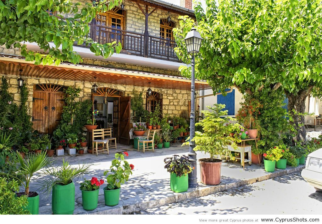 Деревня Омодос, Троодос, Кипр