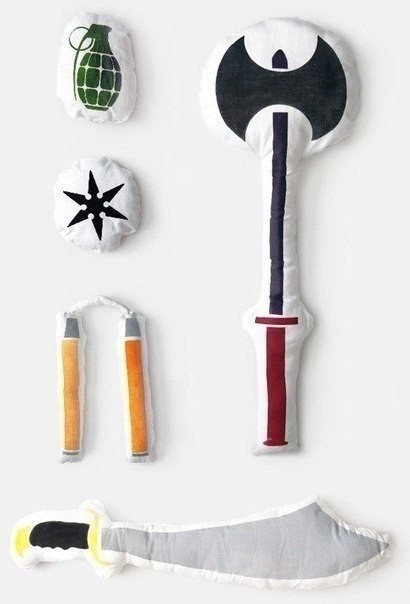 Всё для битвы подушками