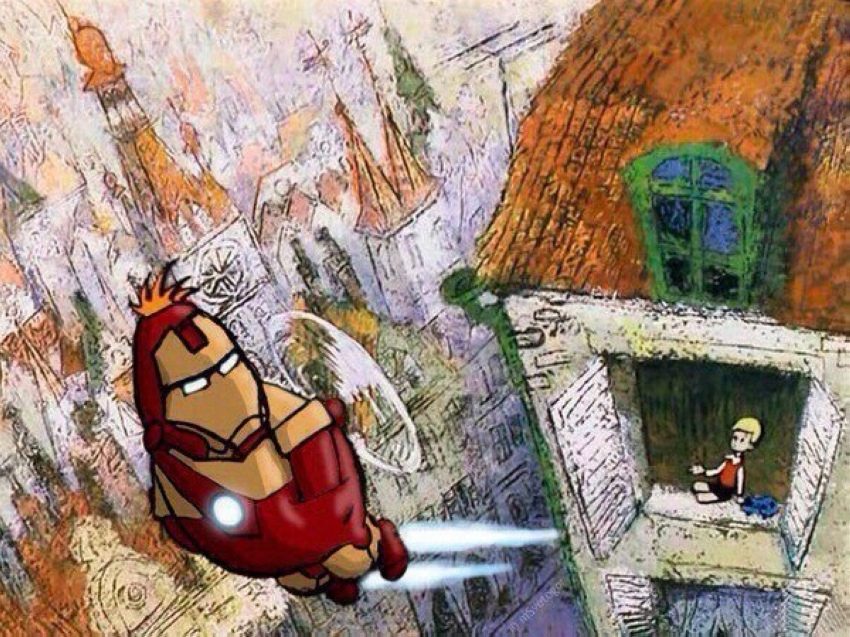 Малыш и Iron Карлсон