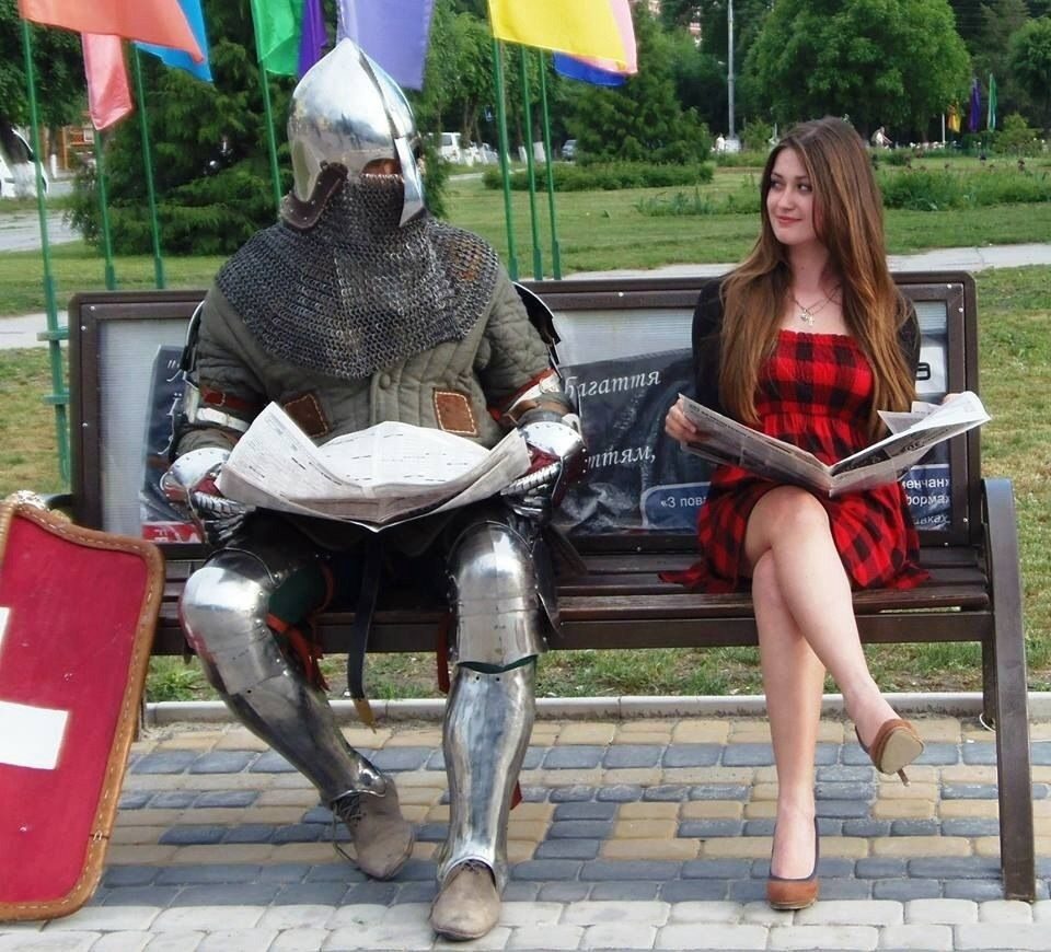 Нашла рыцаря