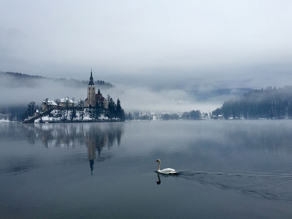Lake Bled in Slovenia