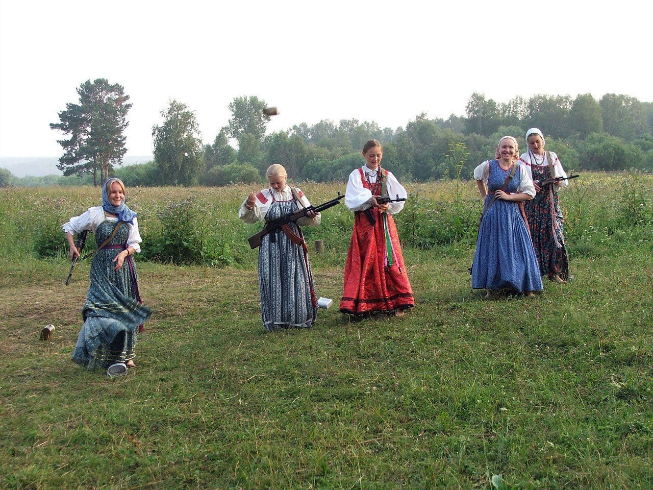 Тяжело в селе без пулемёта