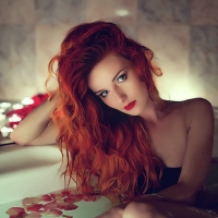 Рыжик в ванной Рыжик в ванной