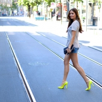 Жёлтые туфли