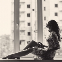 Платье-крупноячеистая сетка :)