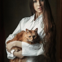 Девушка и Рыжий