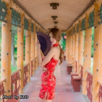 Азиатский рыжик с веером